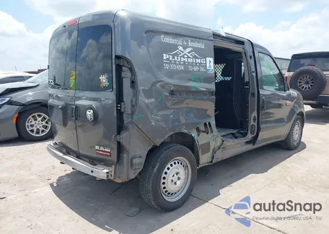 2015 Ram Promaster City Tradesman z USA, uszkodzony, nr VIN ZFBERFAT6F6A76440